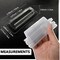 Clear Plastic Dome Lip Balm Money Holder Craft Waterproof Rectangle Chapstick Money Cash Pounches Gift with Adhesive Back Card Making-50Packs